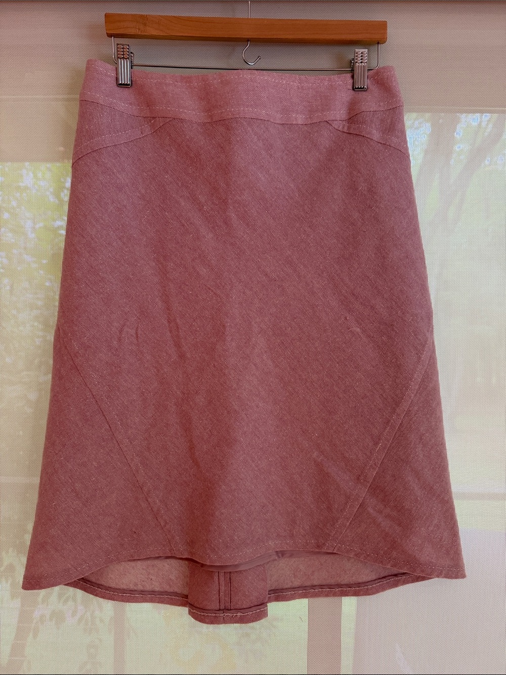 Pink A-Line Women's Skirt
